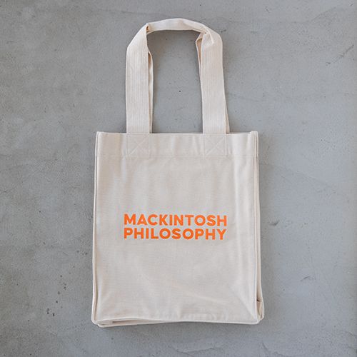 MACKINTOSH PHILOSOPHY グレー トートバッグ シンセティックシュリンクレザー トートバッグ(バッグ・ポーチ